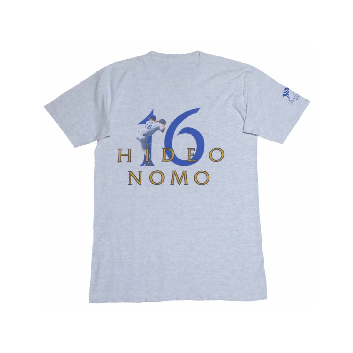 LOS ANGELES Dodgers(ロサンゼルスドジャース) 野茂英雄Tシャツ