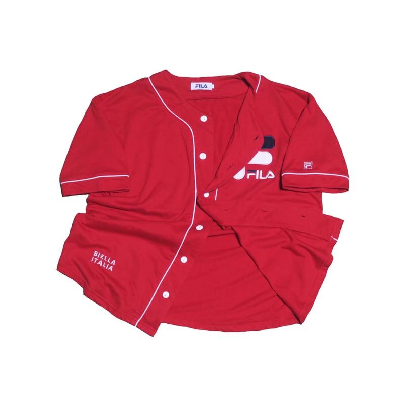 FILA(フィラ) ベースボールシャツ | 少しマニアックな古着の
