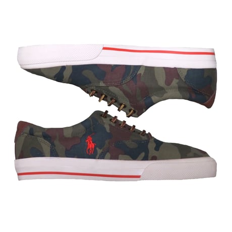 Polo Ralph Lauren(ポロラルフローレン) カモフラージュ柄デッキシューズ