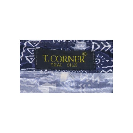 T.CORNER シルクシャツ