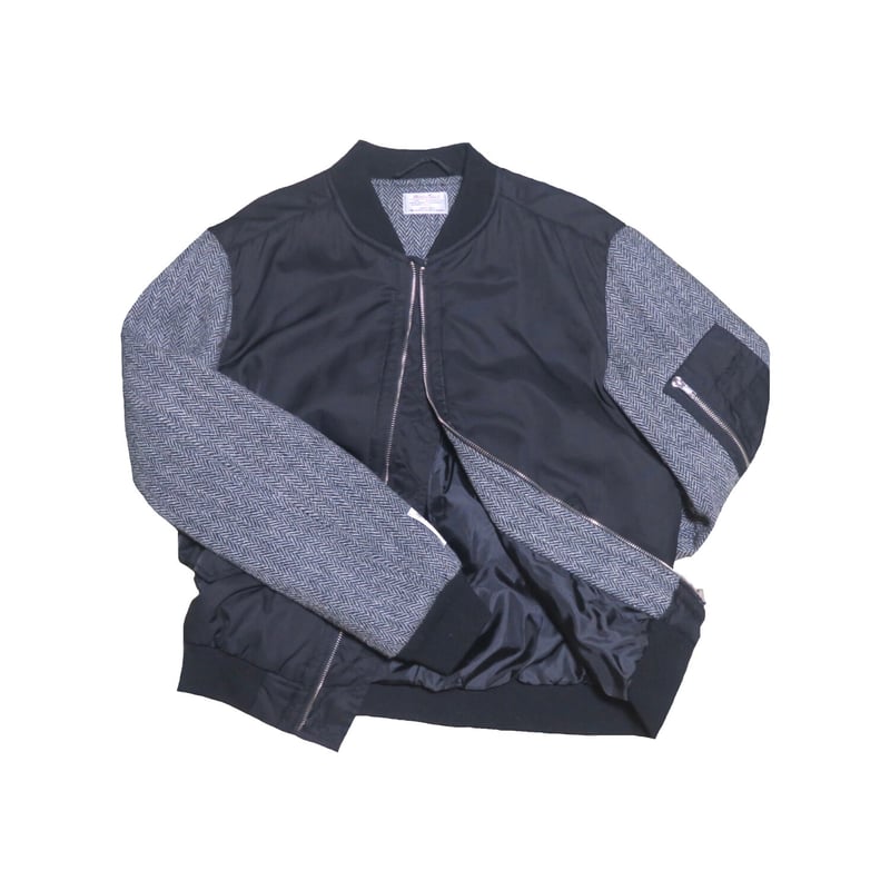 Harris Tweed(ハリスツイード) MA1 | 少しマニアックな古着の