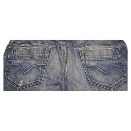 DIESEL(ディーゼル) ユーズド加工デニムパンツ