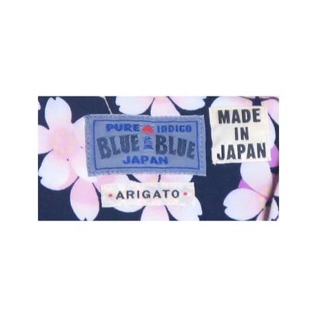 BLUE BLUE(ブルーブルー) 花柄シャツ