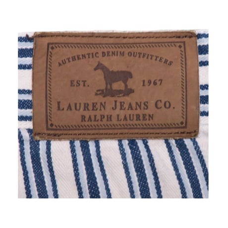 『レディース』LAUREN JEANS CO. Ralph Lauren(ローレンジーンズ  ラルフローレン) ストライプパンツ