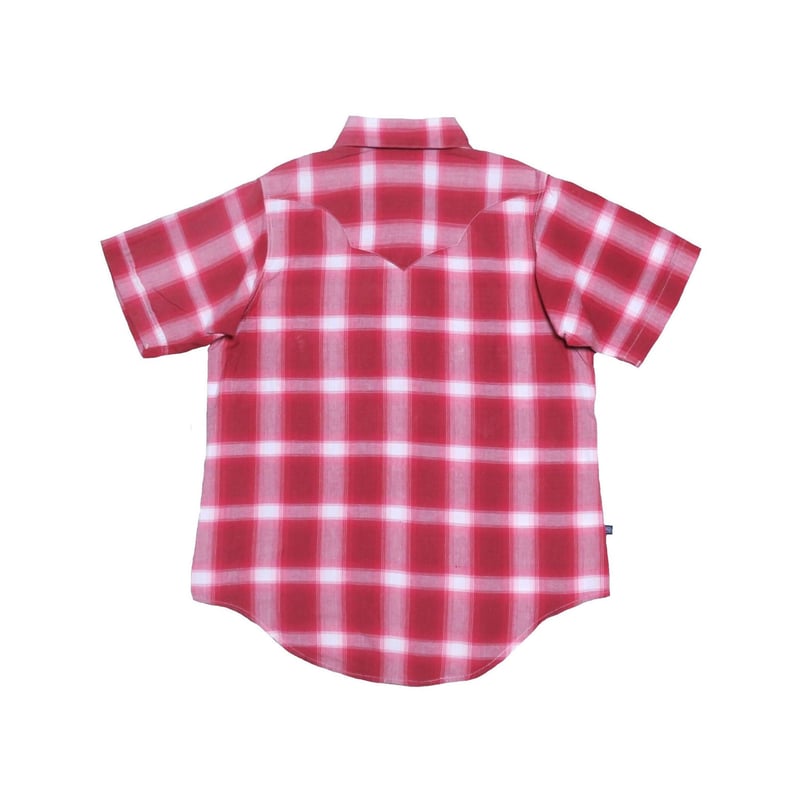 【新品タグ付き】ロックマウントランチウェア　ウエスタンシャツ　フリンジ　刺繍　赤 新品タグ付き】ロックマウントランチウェア ウエスタンシャツ フリンジ