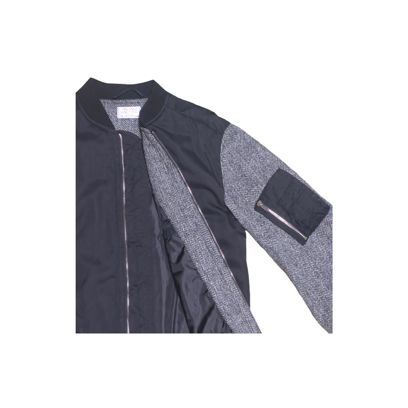 Harris Tweed(ハリスツイード) MA1 | 少しマニアックな古着のセレクト