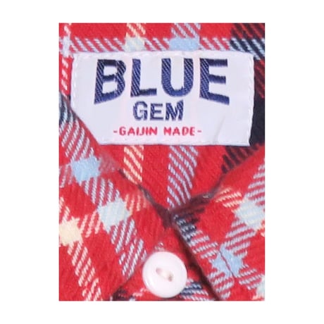 GAIJIN MADE(ガイジンメイド) 刺繍ネルシャツ