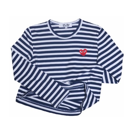 PLAY COMME des GARCONS(ブレイコムデギャルソン) ボーダーＴシャツ