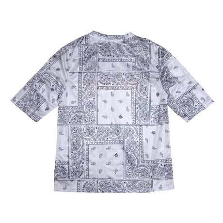 HALFMAN/VISION(ハーフマン/ヴィジョン) ペイズリー柄Tシャツ