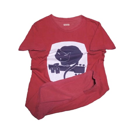 KAPITAL(キャピタル) 猫プリントTシャツ