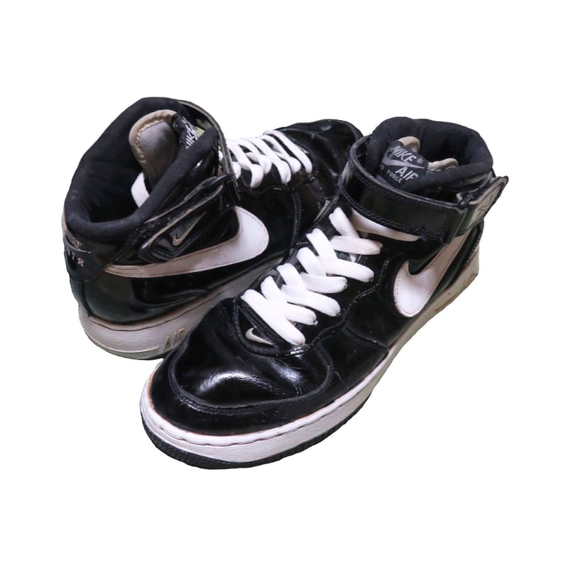 NIKE(ナイキ) 90s AIRフォース1 Mid エナメル | 少しマニアックな古着のセレ NIKE(ナイキ) 90s AIRフォース1 Mid エナメル | 少しマニアックな古着のセレ