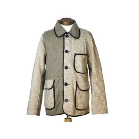 Harris Tweed(ハリスツイード)ツイードアシンメトリー ジャケット