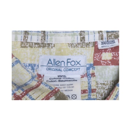 Allen Fox(アレンフォックス) パッチワークシャツ