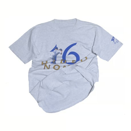 LOS ANGELES Dodgers(ロサンゼルスドジャース) 野茂英雄Tシャツ