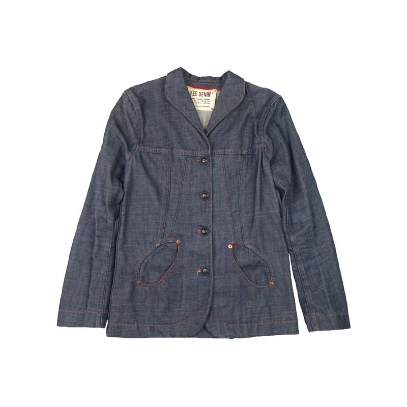 キーデニムKEEDENIMジャケットririZIP MADEIN TUNISIA