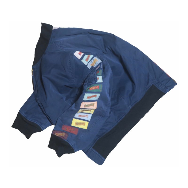 ヴィンテージKarl Helmut(カールヘルム) スカジャンネイビー／ブラック ヴィンテージKarl Helmut(カールヘルム) スカジャンネイビー／ブラック