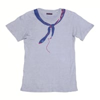 BLUE BLUE(ブルーブルー) バンダナプリントTシャツ