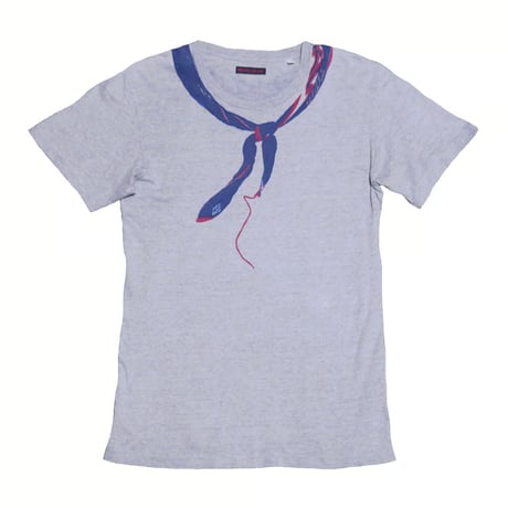 BLUE BLUE(ブルーブルー) バンダナプリントTシャツ