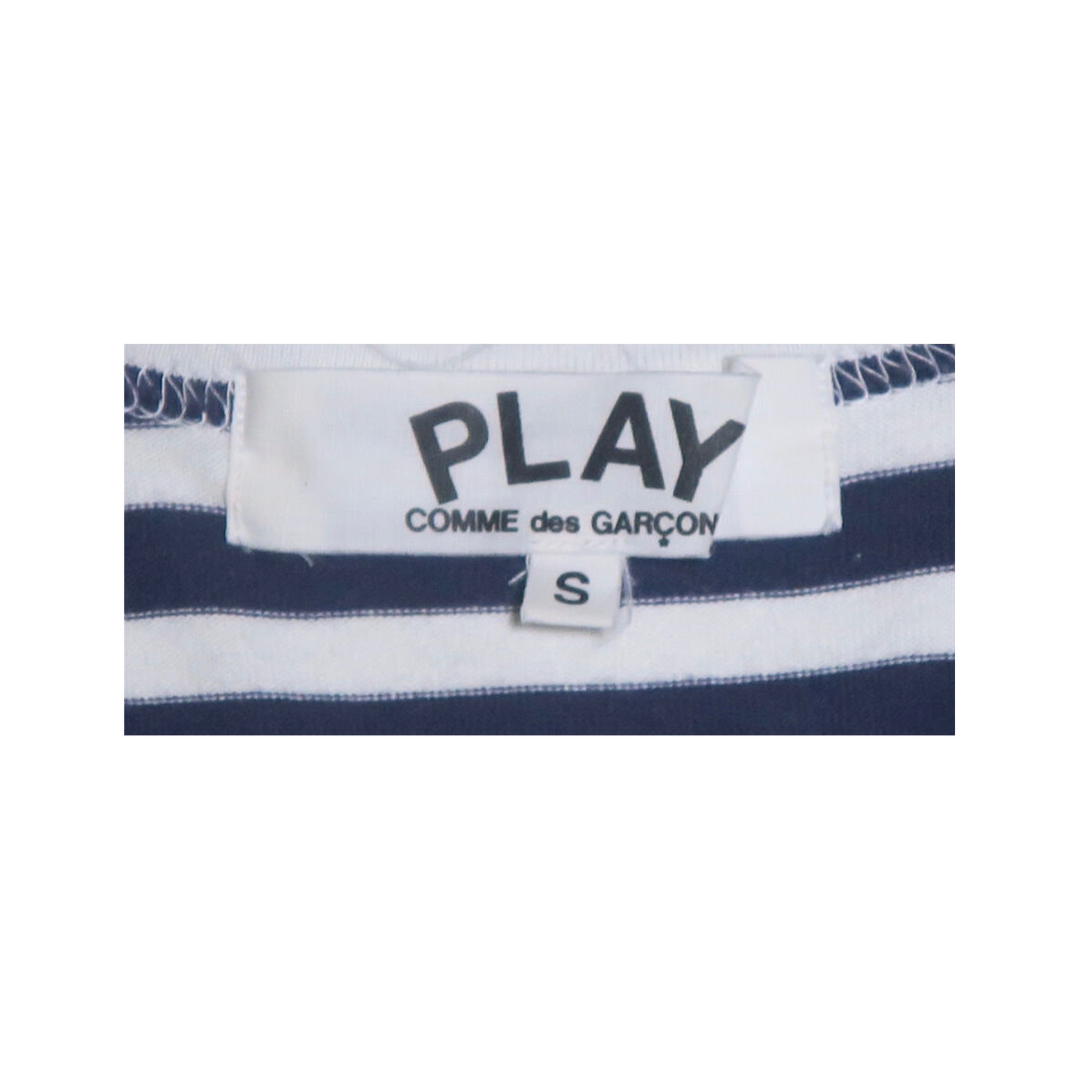 PLAY COMME des GARCONS(ブレイコムデギャルソン) ボーダーTシャツ |