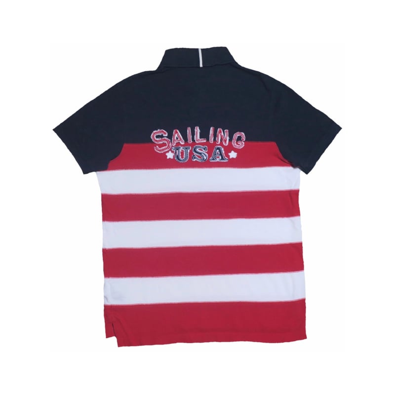 TOMMY HILFIGER(トミーヒルフィガー) トリコロールポロシャツ