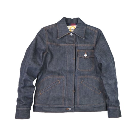 『レディース』MASSE MENSCH/HARRIS TWEED(マッセメンシュ/ハリスツイード) デニムジャケット