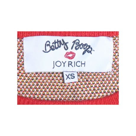 『レディース』JOYRICH/Betty Boop(ジョイリッチ/ベティブープ) スウェット