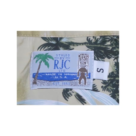 RJC(ロバート.J.クランシー) アロハシャツ ハワイアンシャツ アメカジ