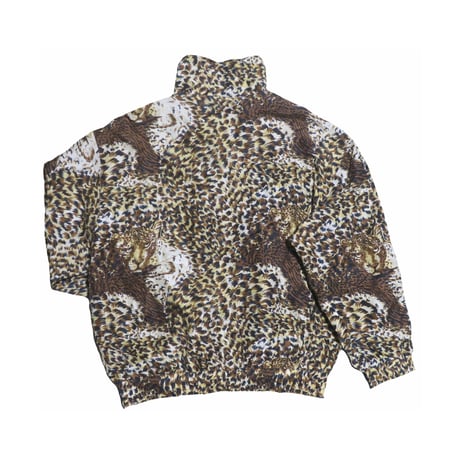 FUDA International(フーダインターナショナル) ヒョウ柄シルクブルゾン