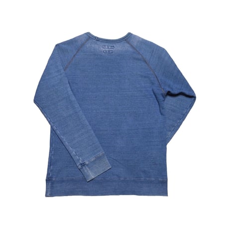 BLUE BLUE(ブルーブルー) ユーズド加工スウェット
