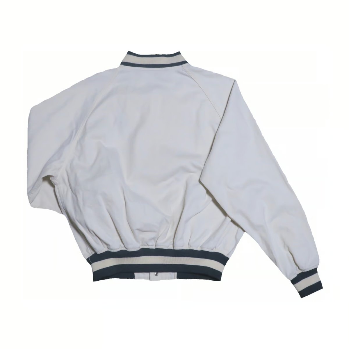 極美品　希少　ポロバイラルフローレン　L スタジャン　ジャンパー　白 POLO RALPH LAUREN（ポロ ラルフ ローレン）の「ロゴ