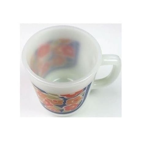 Fire King(ファイヤーキング) 9oz マグカップ レトロフラワー