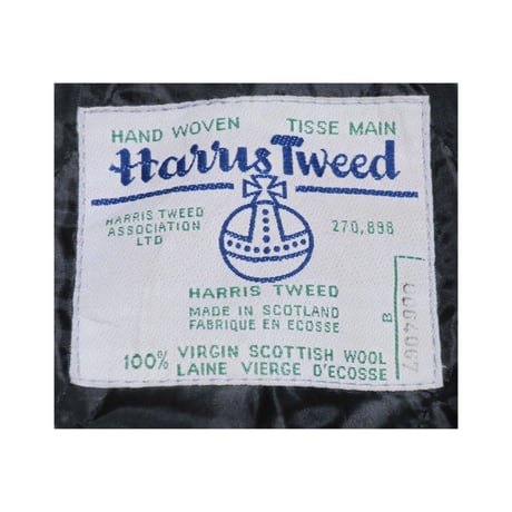 Harris Tweed(ハリスツイード) クレージーパターンダッフルコート
