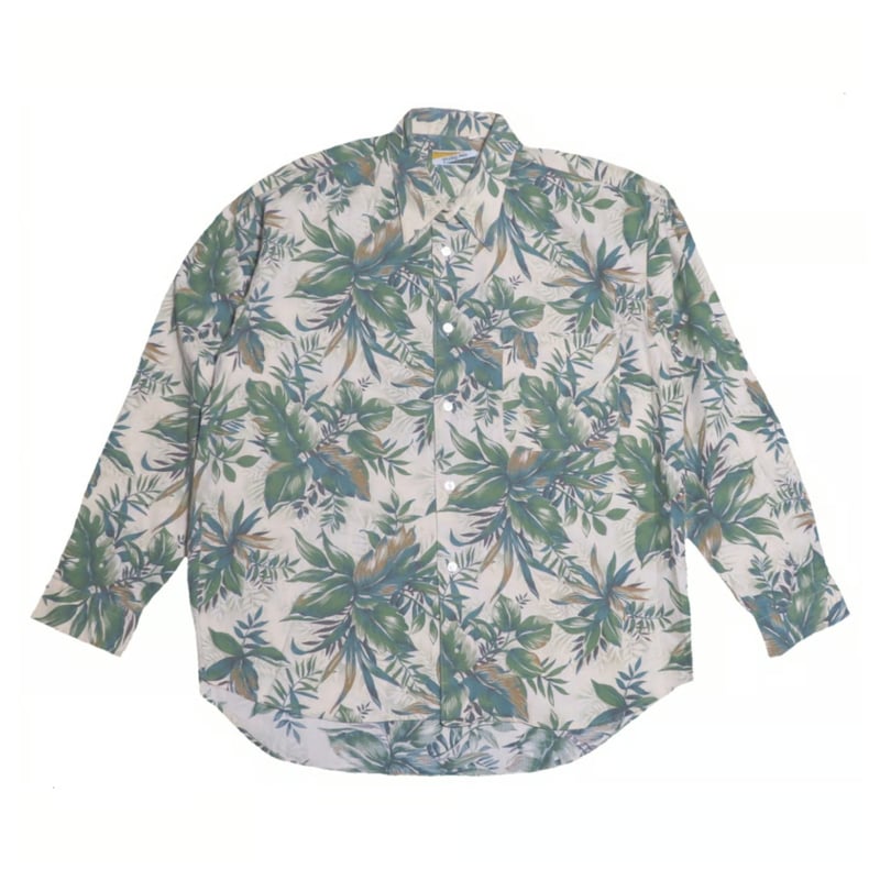 森柄シャツ NARACAMICIE】GENIUS森柄長袖シャツ(1(M)9号 グレー): ナラカミーチェ
