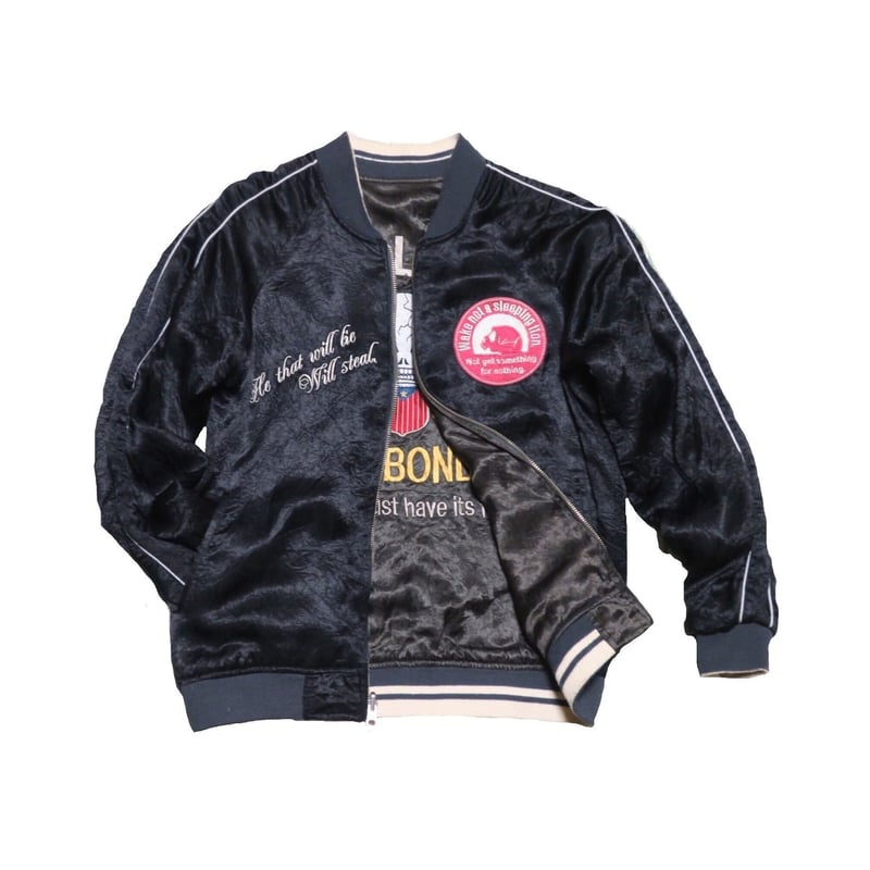 レディース』KRIFF MAYER(クリフメイヤー) リバーシブルスカジャン