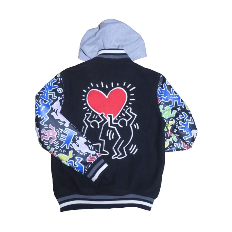 Keith Haring/BROWNY(キースへリング/ブラウニー) スタジャン Keith Haring/BROWNY(キースへリング/ブラウニー) スタジャン
