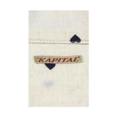 KAPITAL(キャピタル) ハート柄シャツ