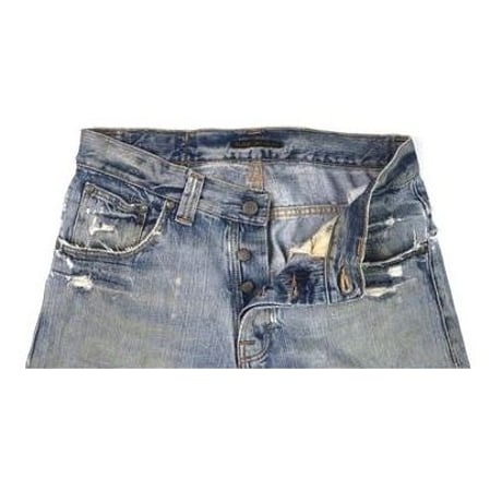 Nudie Jeans(ヌーディージーンズ) ダメージ加工デニム パンツ