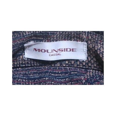 MOUNSIDE(マウンサイド) 総柄シャツ