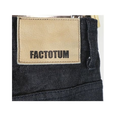 FACTOTUM(ファクトタム) ブラックデニムパンツ