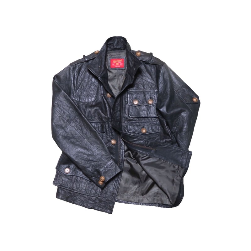 WOOLRICH(ウールリッチ) レザーハンティングジャケット | 少し WOOLRICH(ウールリッチ) レザーハンティングジャケット | 少し