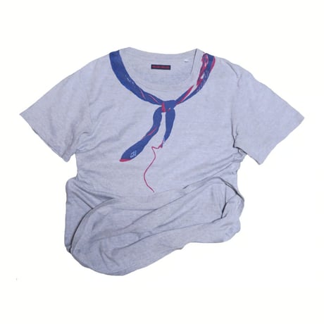 BLUE BLUE(ブルーブルー) バンダナプリントTシャツ