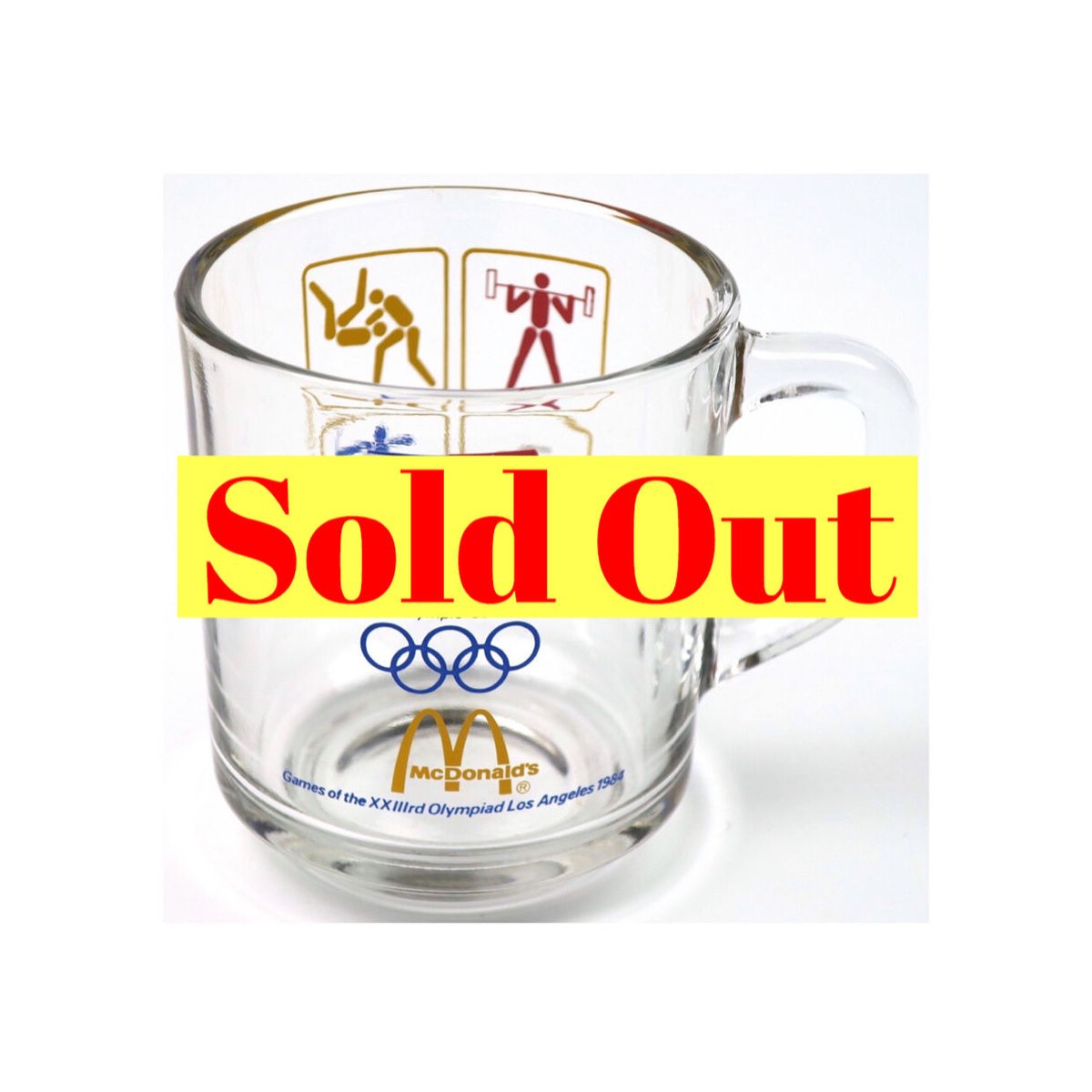 ANCHOR HOCKING(アンカーホッキング) 84 ロサンゼルスオリンピック