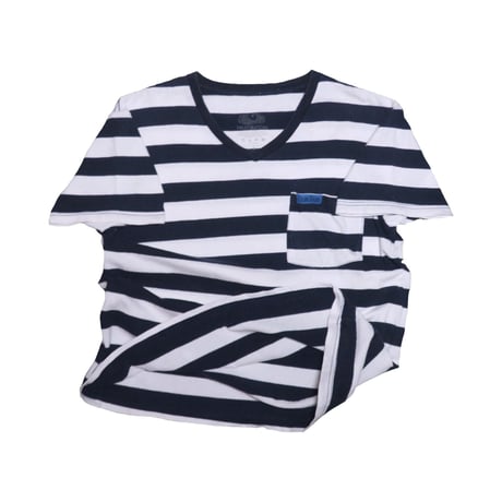 BLUE BLUE/FRUIT OF THE LOOM(ブルーブルー/フルーツオブザルーム) ボーダーTシャツ