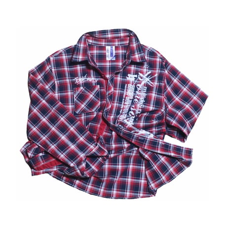 b-one-soul Projects チェック柄シャツ