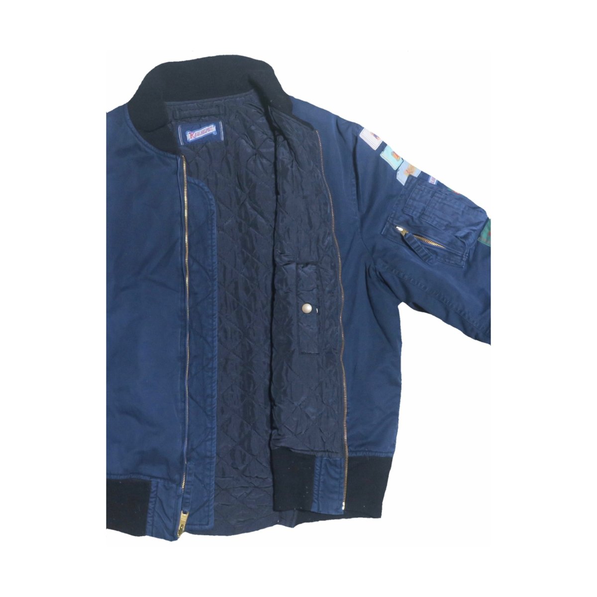 Karl Helmut カールヘルム ベースボール ベア ブルゾン ジャケット 日本極東貿易 / Vintage Karl Helmut PINK HOUSE ヴィンテージ カール