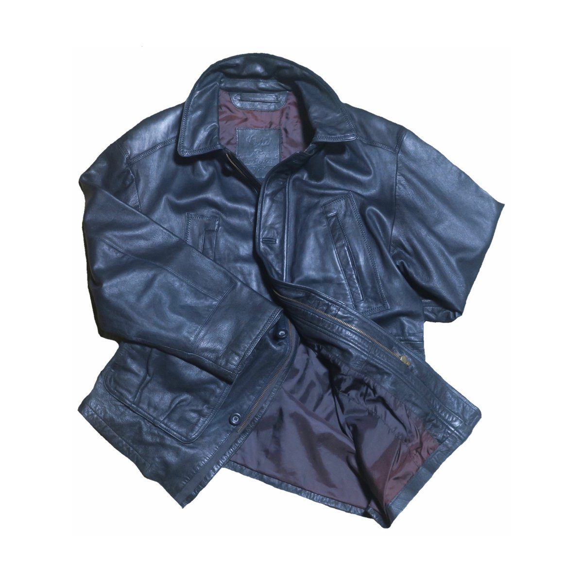 【古着】レザージャケット レッド cathy jane 古着】レザージャケット レッド cathy jane