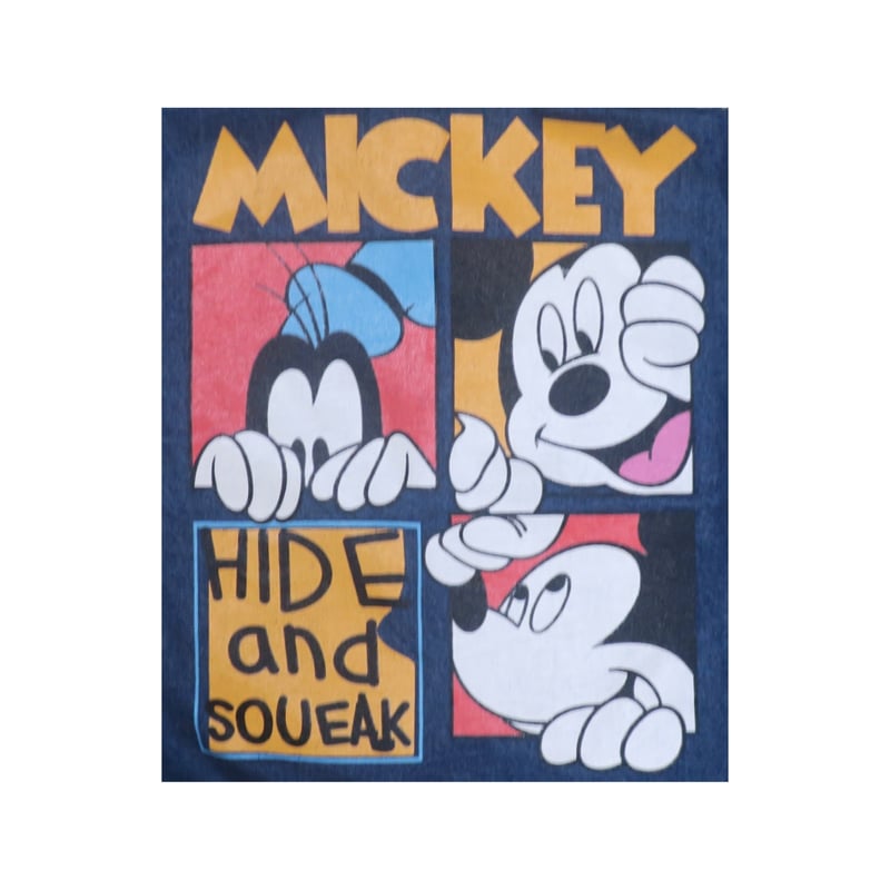 ビンテージ 90年代 ミッキーマウス レザージャケット