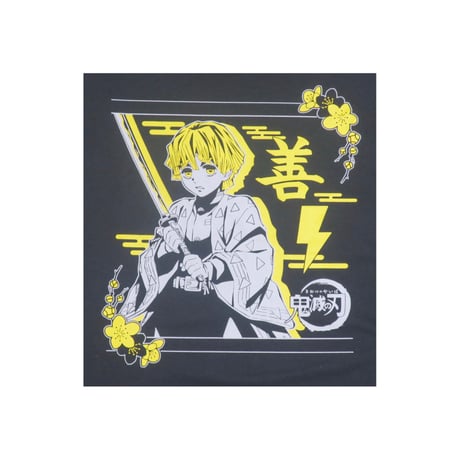 鬼滅の刃 我妻善逸 Tシャツ アニメt グラフィックt 古着