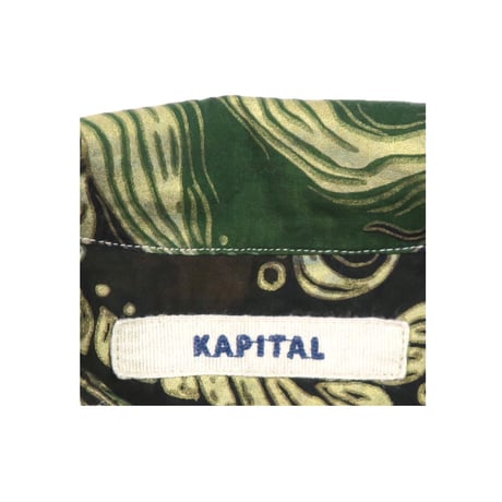 KAPITAL(キャピタル) 総柄半袖シャツ