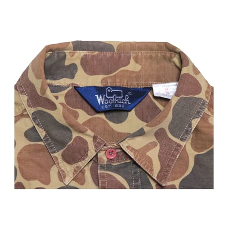 WOOLRICH(ウールリッチ) カモフラージュ柄シャツ